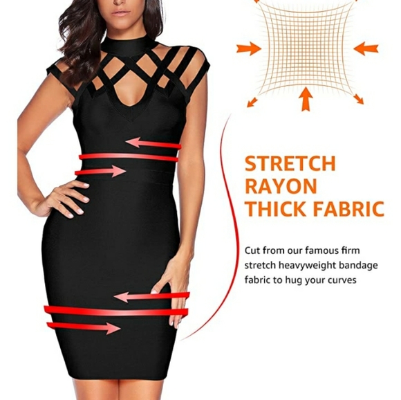 Black bandage dress - Picture 7 of 7